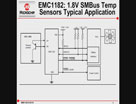 Microchip EMC118x系列温度传感器
